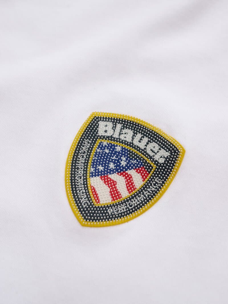 Blauer T-shirt uomo mod Faxon 25SBLUH02194 in T-shirt Broadway Red - Barletta, commercioVirtuoso.it