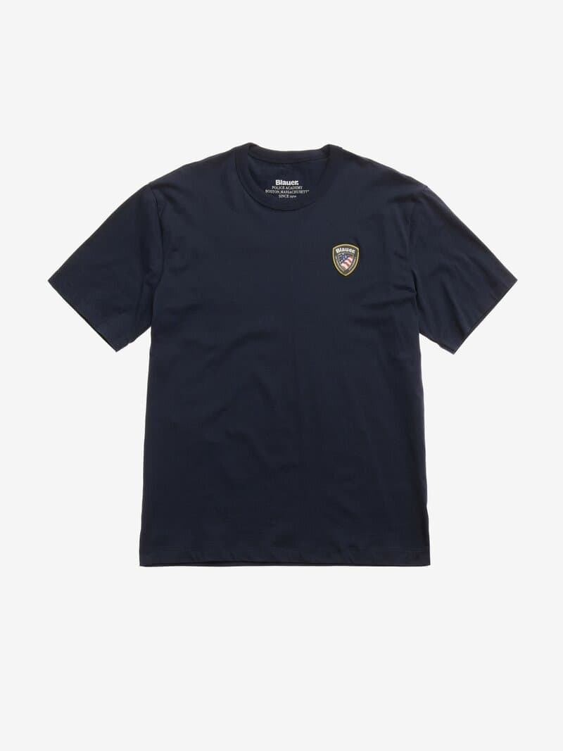 Blauer T-shirt uomo mod Faxon 25SBLUH02194 in T-shirt Broadway Red - Barletta, commercioVirtuoso.it