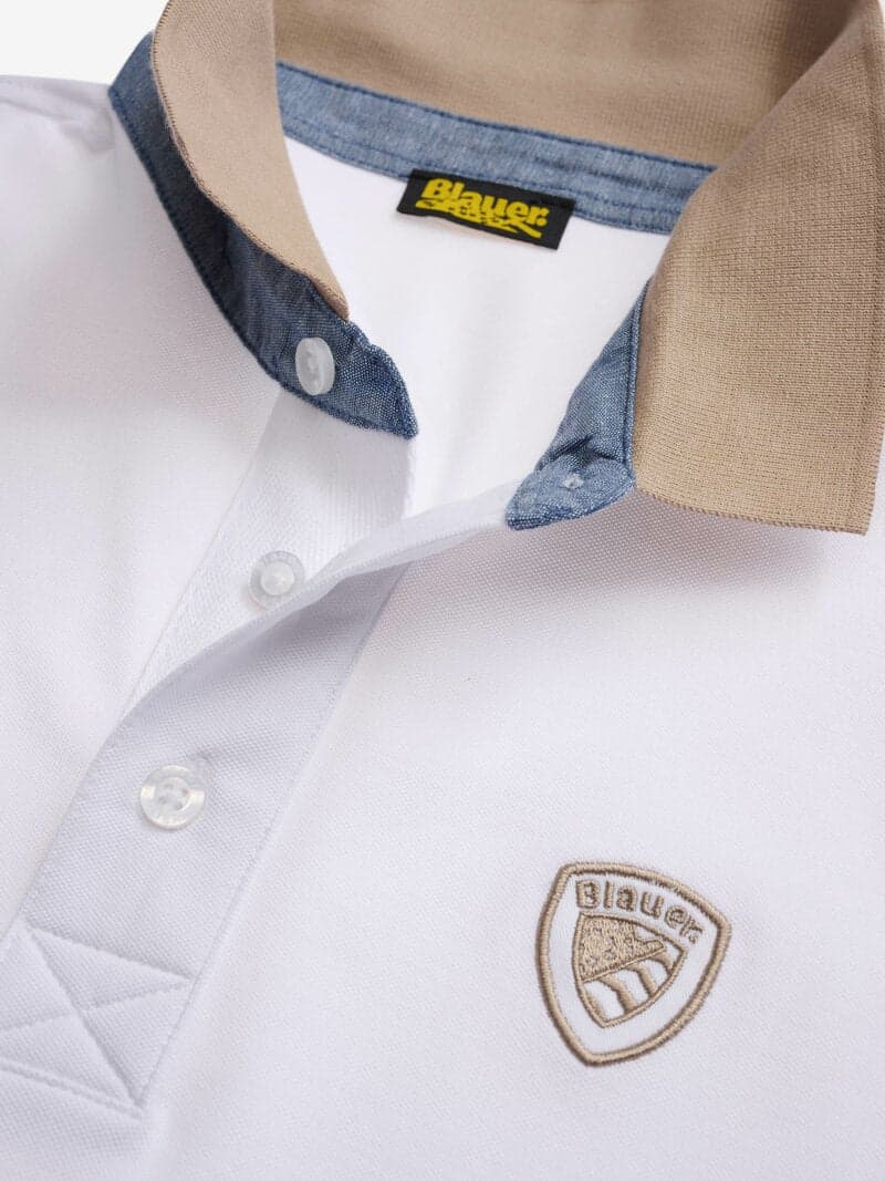 Blauer Polo uomo mod. Dabney 25SBLUT02313 in Polo Broadway Red - Barletta, commercioVirtuoso.it