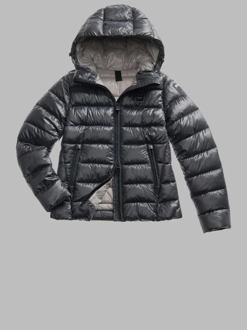 Blauer giubbino donna a righe carrol 25WBLDC02072 978GG in Cappotti Broadway Red - Barletta, commercioVirtuoso.it