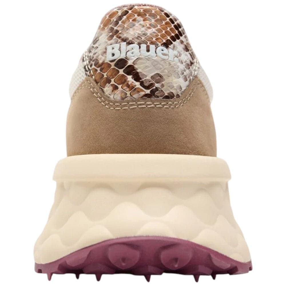BLAUER sneakers da donna CREAM/BROWN art. F5LYNN01/PYT in Sneaker casual Prodotti di Classe - Nocera Superiore, commercioVirtuoso.it