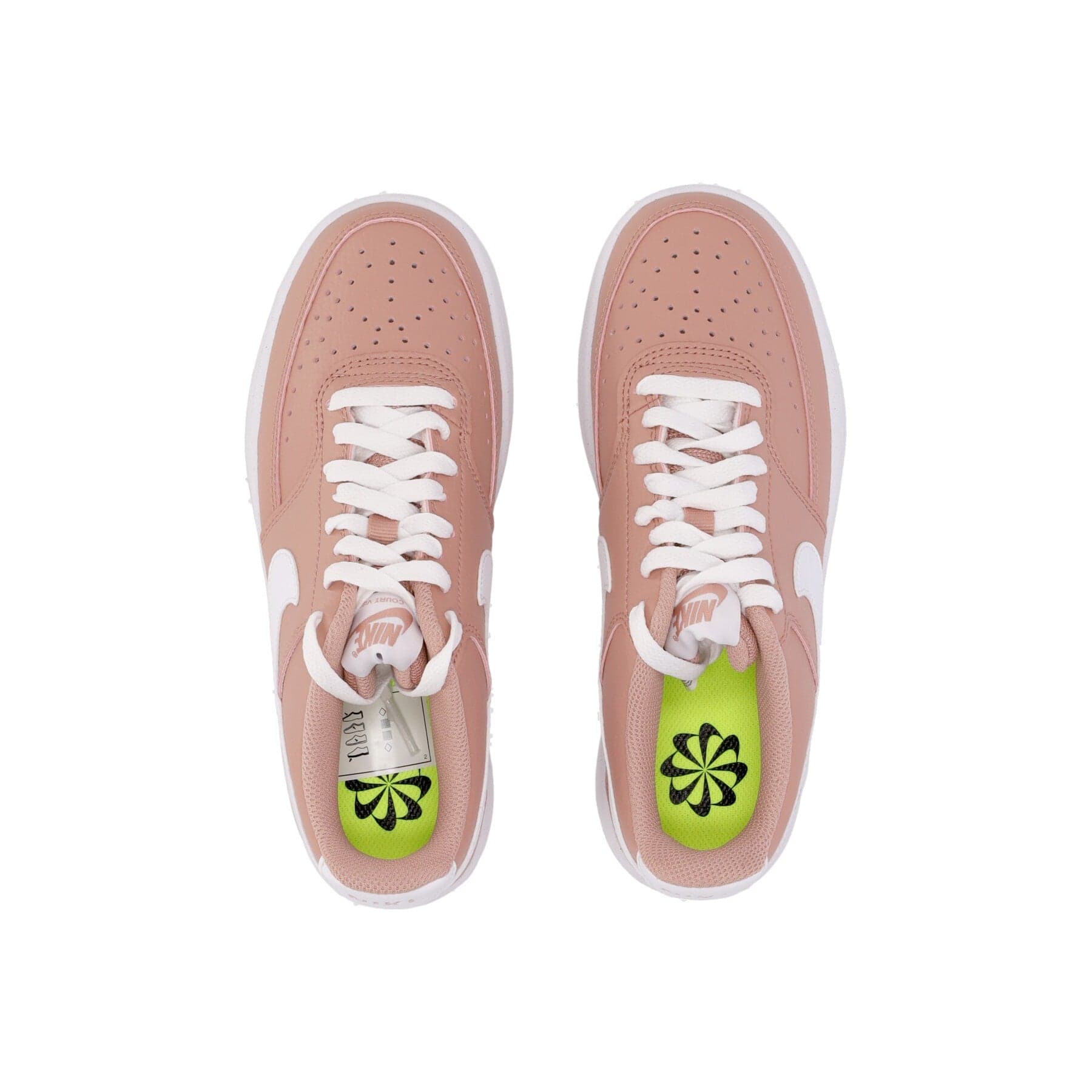 Nike Scarpa Bassa Donna W Court Vision Low Next Nature Rose Whisper/white/volt/black da donna in Sneaker casual Drestige - Casamassima, commercioVirtuoso.it