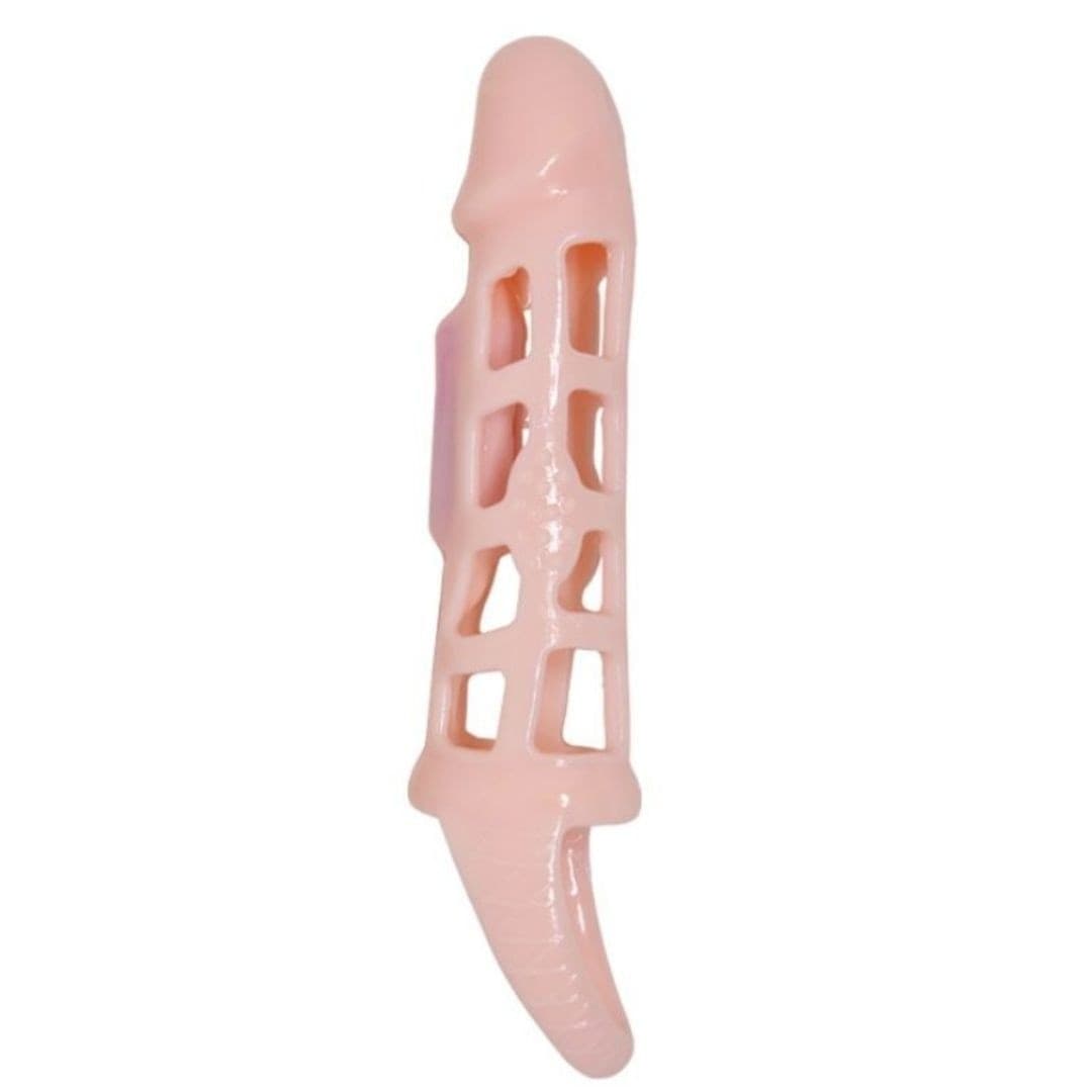 Guaina fallica vibrante estensore pene con anello testicoli in Guaine e prolunghe per il pene Sexy Tentazioni - Siracusa, commercioVirtuoso.it