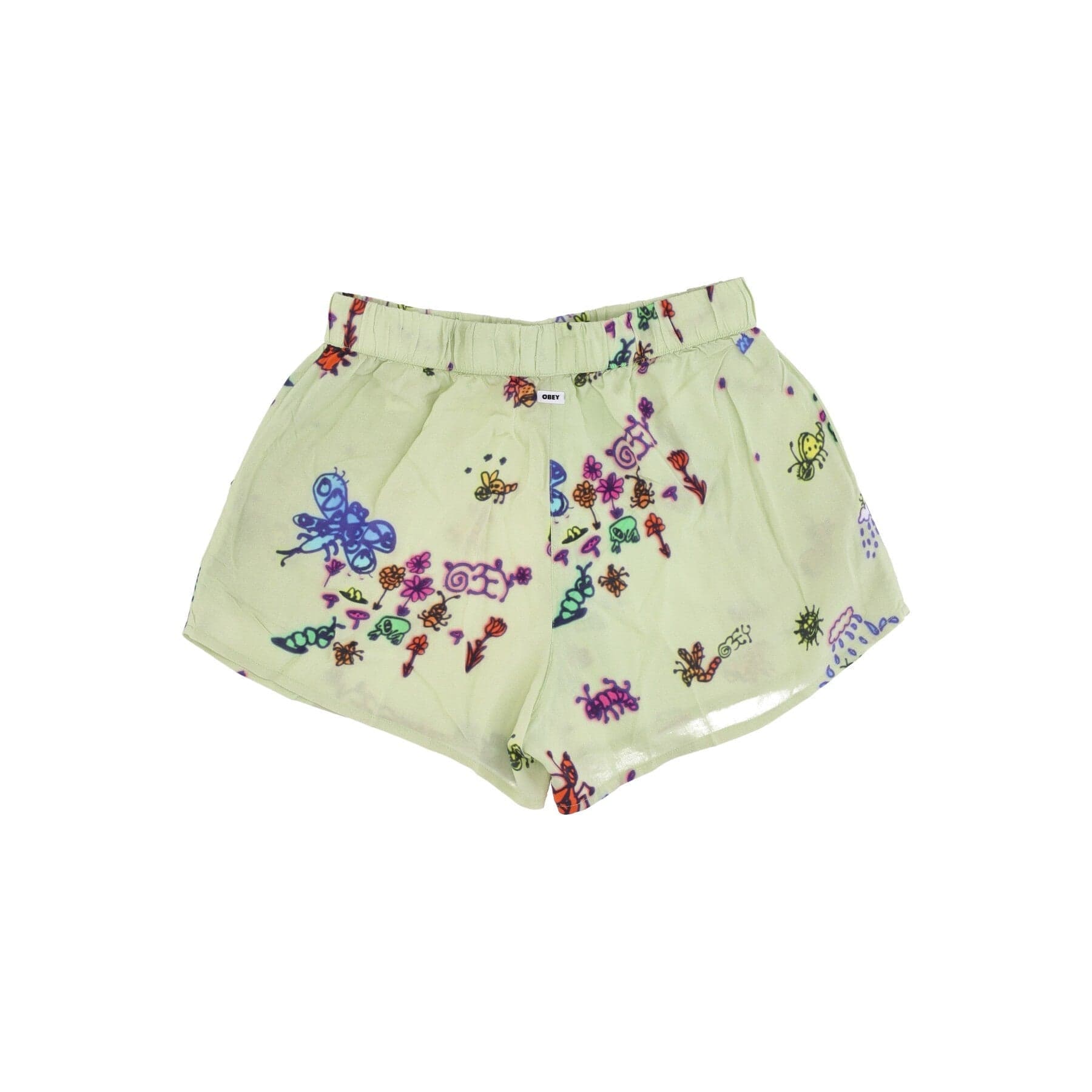 OBEY Pantaloncino Donna Doodles Short Aloe Gel da donna in Pantaloni Drestige - Casamassima, commercioVirtuoso.it