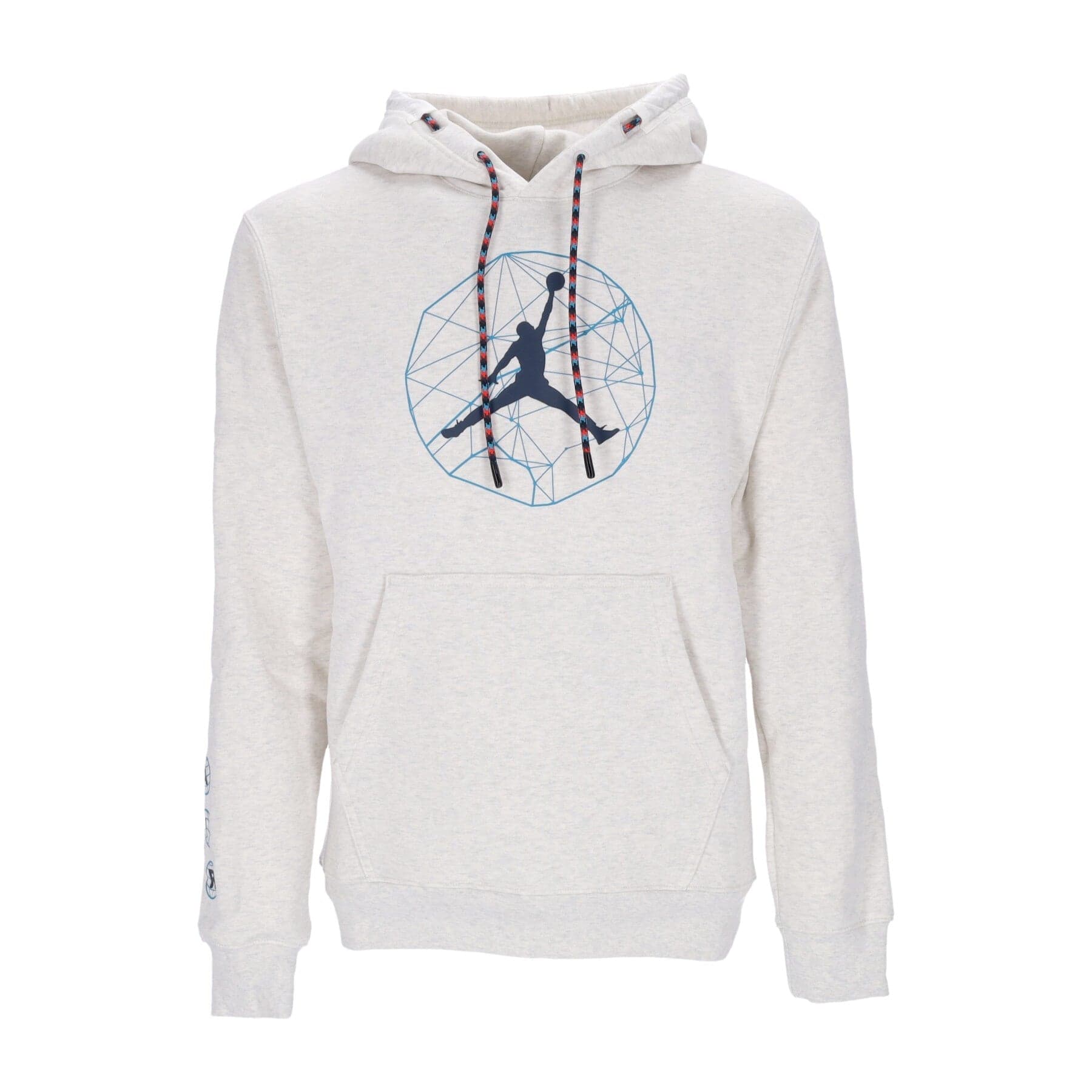 JORDAN Felpa Cappuccio Uomo Essential Mountainside Graphic Pullover Hoodie Oatmeal Heather da uomo in Felpe con cappuccio Drestige - Casamassima, commercioVirtuoso.it