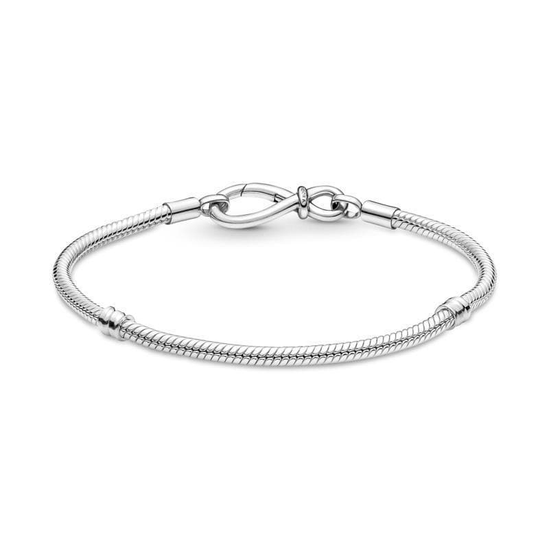 PANDORA -  Bracciale con Chiusura a Nodo Infinito in Bracciali Alba Gioielli - Casoria, commercioVirtuoso.it