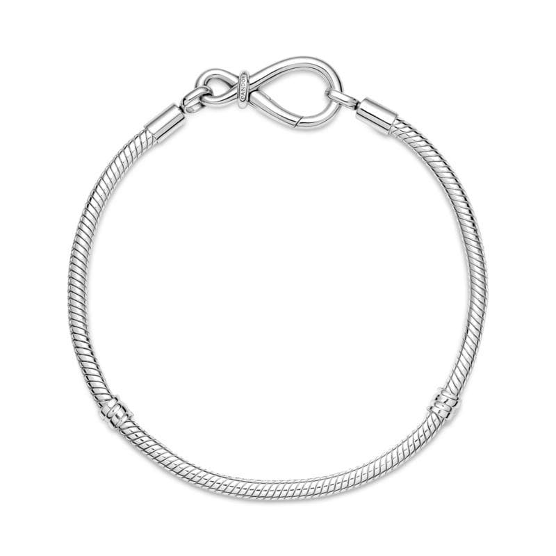 PANDORA -  Bracciale con Chiusura a Nodo Infinito in Bracciali Alba Gioielli - Casoria, commercioVirtuoso.it