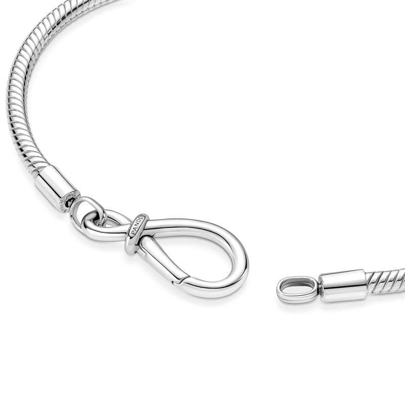 PANDORA -  Bracciale con Chiusura a Nodo Infinito in Bracciali Alba Gioielli - Casoria, commercioVirtuoso.it