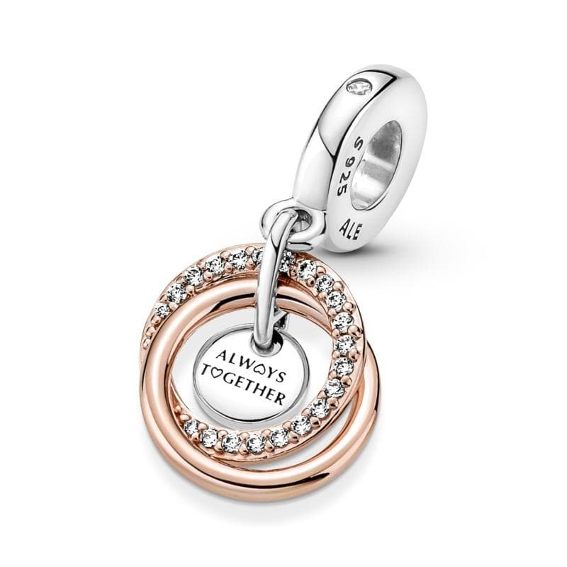 PANDORA - Charm Pendente "Always Together" in Bead Charm Alba Gioielli - Casoria, commercioVirtuoso.it