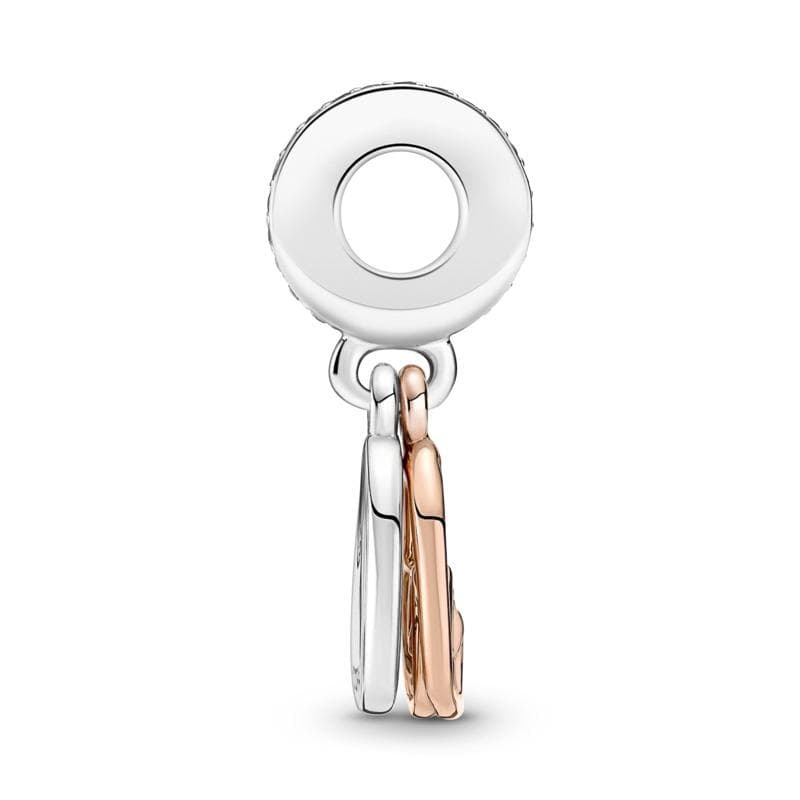 PANDORA - Charm Pendente Cuori Intrecciati e Famiglia in Bead Charm Alba Gioielli - Casoria, commercioVirtuoso.it