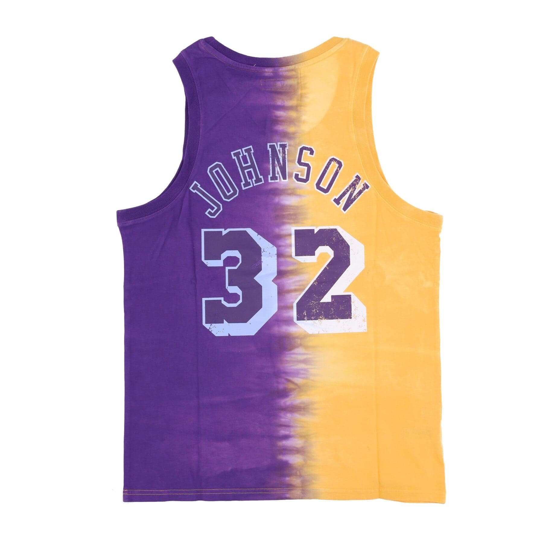 MITCHELL &amp; NESS Canotta Uomo Nba Vertical Tie Dye Tank Hardwood Classics No 32 Magic Johnson Loslak Original Team Colors da uomo in Canottiere e magliette Drestige - Casamassima, commercioVirtuoso.it
