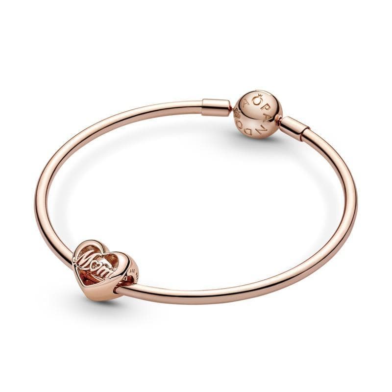 PANDORA - Charm Cuore "Thank You, Mom" in Bead Charm Alba Gioielli - Casoria, commercioVirtuoso.it