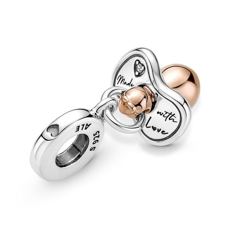 PANDORA - Charm Pendente Ciuccio Bebè in Bead Charm Alba Gioielli - Casoria, commercioVirtuoso.it