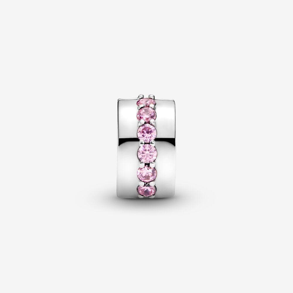 PANDORA Clip Fascia rosa scintillante in Bead Charm Alba Gioielli - Casoria, commercioVirtuoso.it