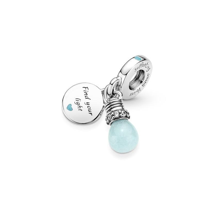 PANDORA - Charm Pendente Luce nel Buio in Bead Charm Alba Gioielli - Casoria, commercioVirtuoso.it