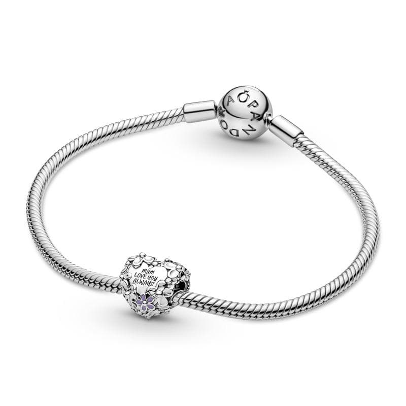 PANDORA - Charm Cuore Floreale in Bead Charm Alba Gioielli - Casoria, commercioVirtuoso.it