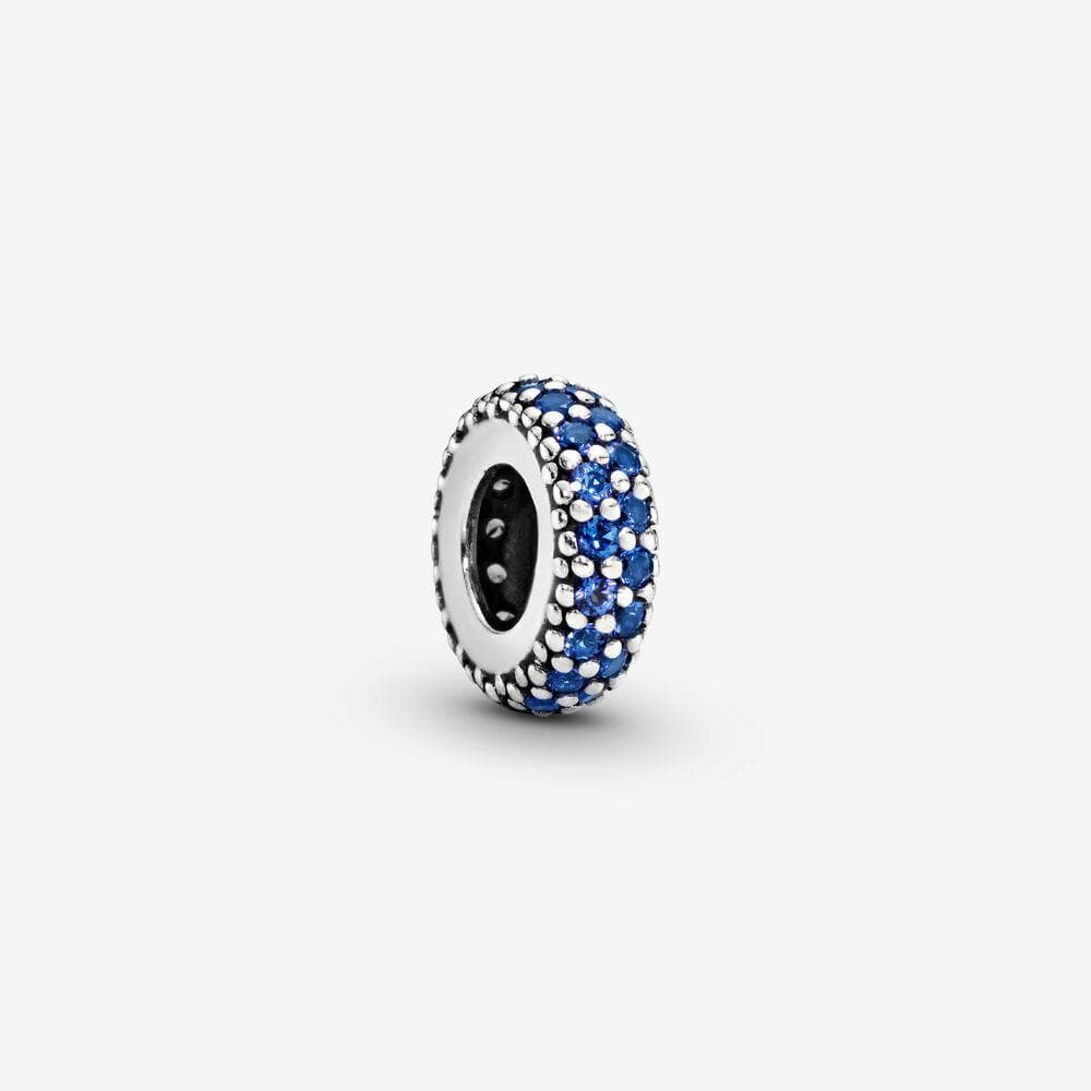Pandora Charm distanziatore blu scintillante in Bead Charm Alba Gioielli - Casoria, commercioVirtuoso.it