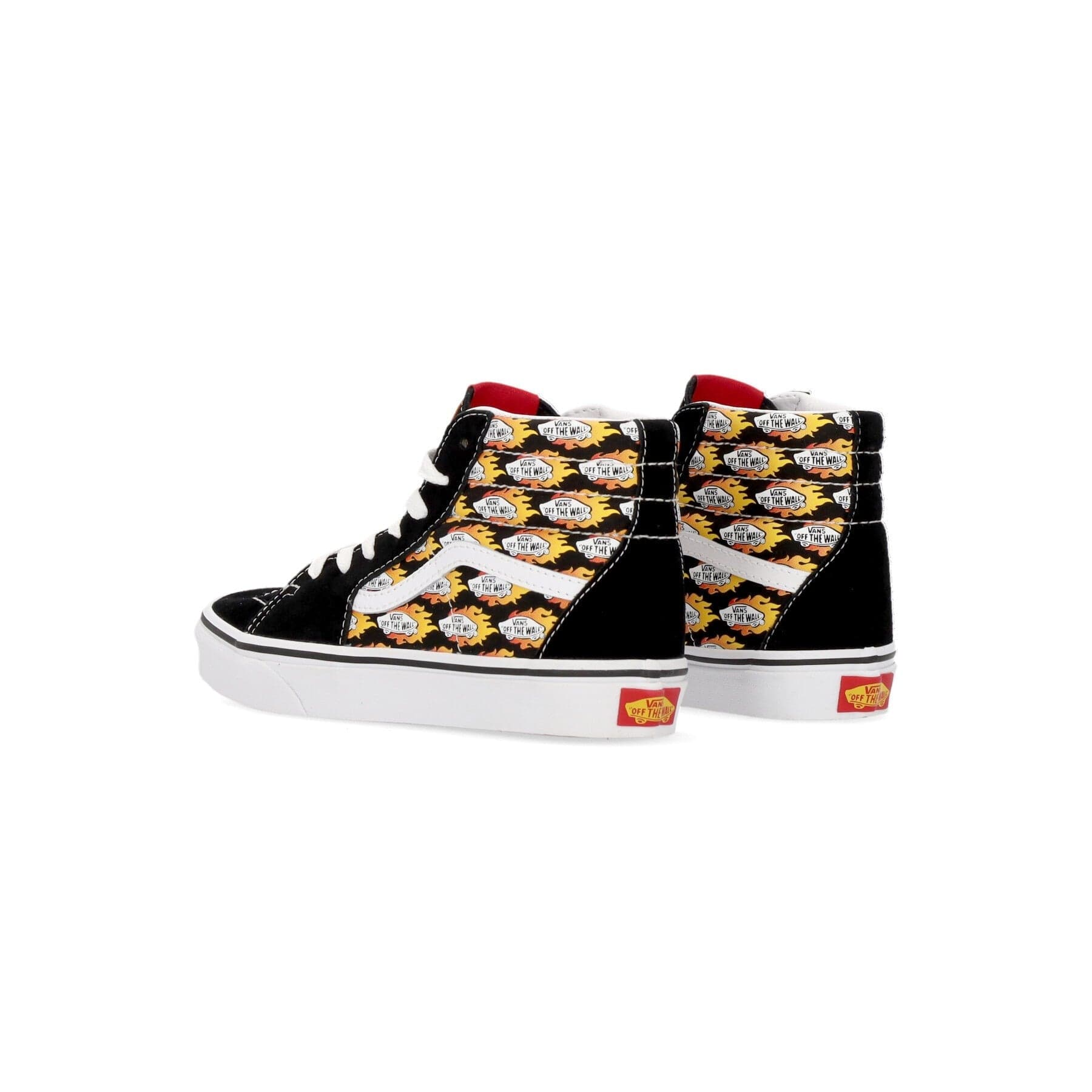 VANS Scarpa Alta Bambino Sk8-hi (flame Logo Repeat) Black/flaming Vans da bambino in Sneaker casual Drestige - Casamassima, commercioVirtuoso.it