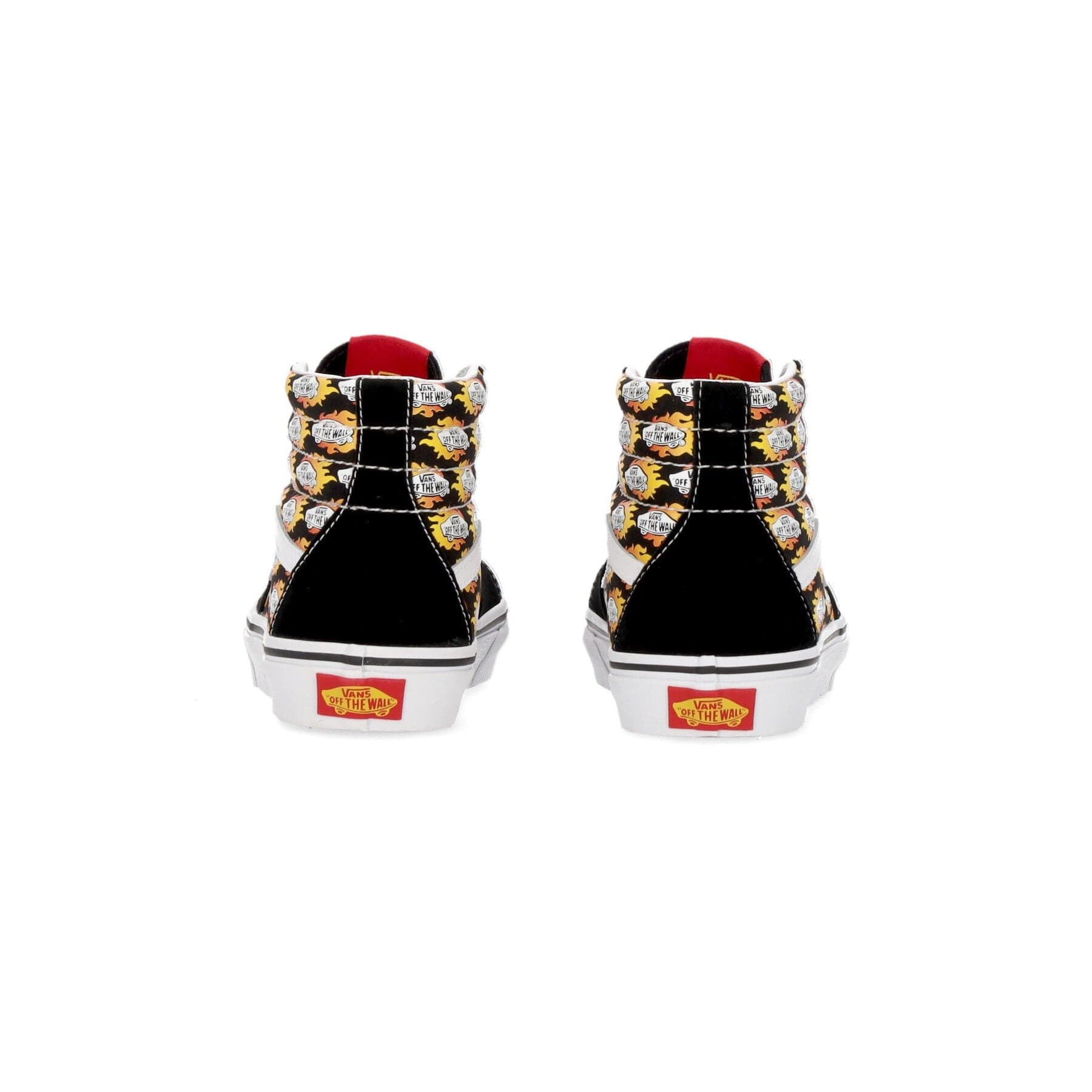 VANS Scarpa Alta Bambino Sk8-hi (flame Logo Repeat) Black/flaming Vans da bambino in Sneaker casual Drestige - Casamassima, commercioVirtuoso.it
