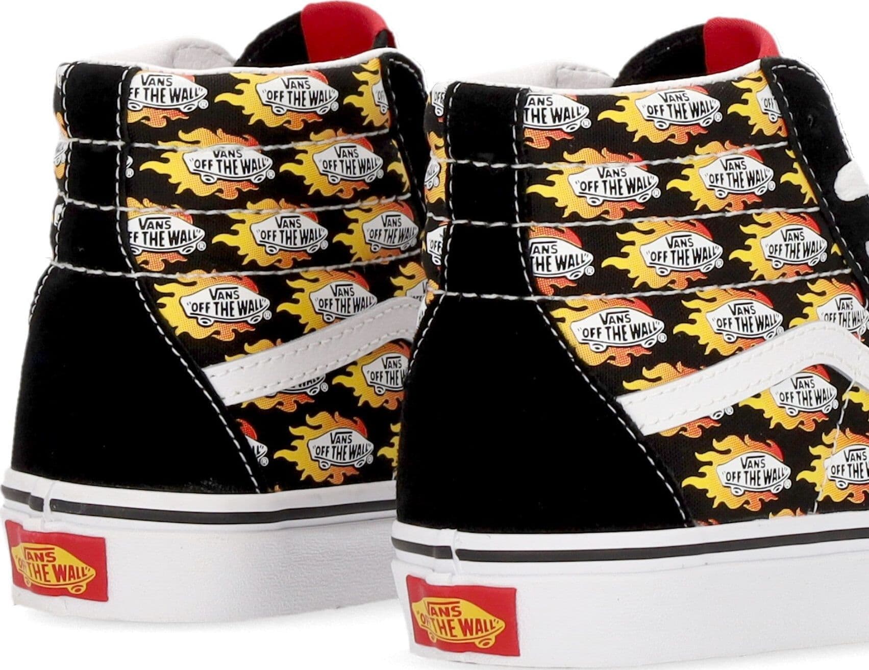 VANS Scarpa Alta Bambino Sk8-hi (flame Logo Repeat) Black/flaming Vans da bambino in Sneaker casual Drestige - Casamassima, commercioVirtuoso.it