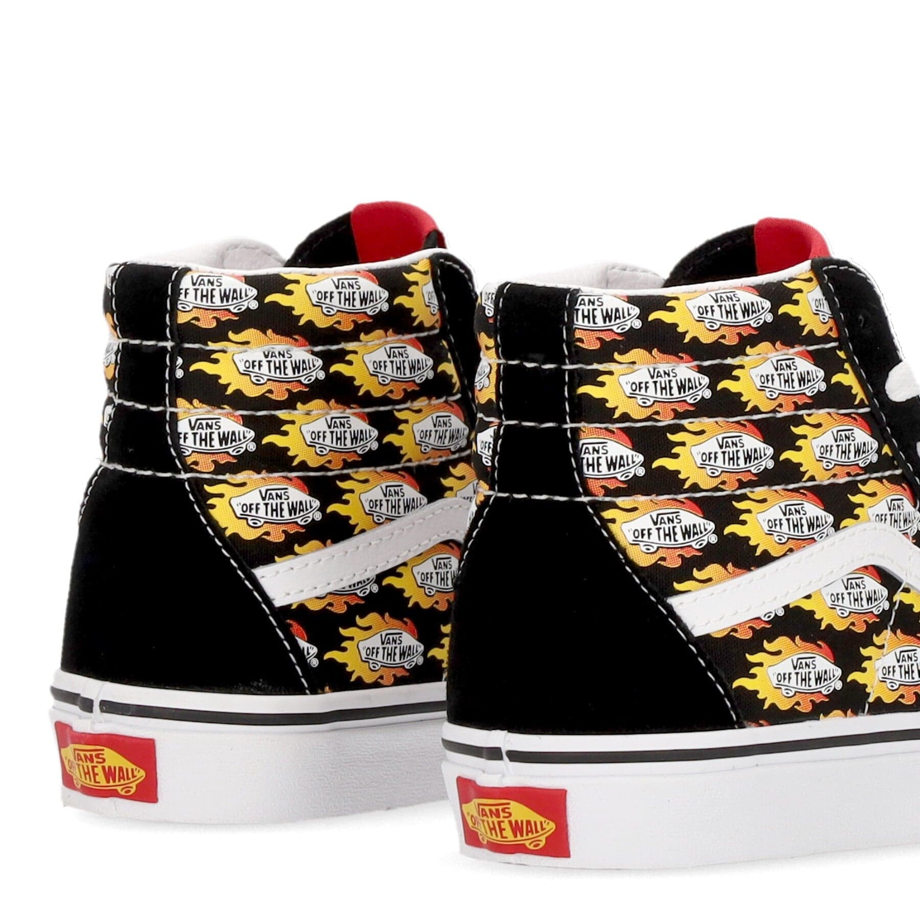 VANS Scarpa Alta Bambino Sk8-hi (flame Logo Repeat) Black/flaming Vans da bambino in Sneaker casual Drestige - Casamassima, commercioVirtuoso.it
