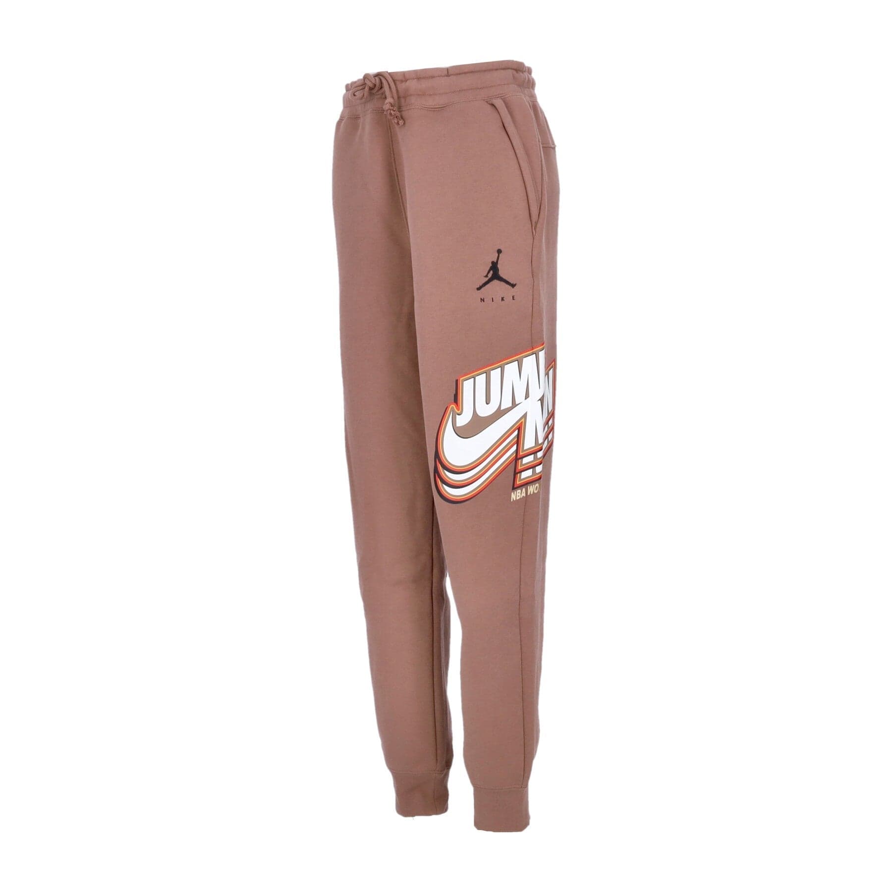JORDAN Pantalone Tuta Felpato Uomo Jumpman Fleece Pant Archaeo Brown/black da uomo in Pantaloni sportivi Drestige - Casamassima, commercioVirtuoso.it