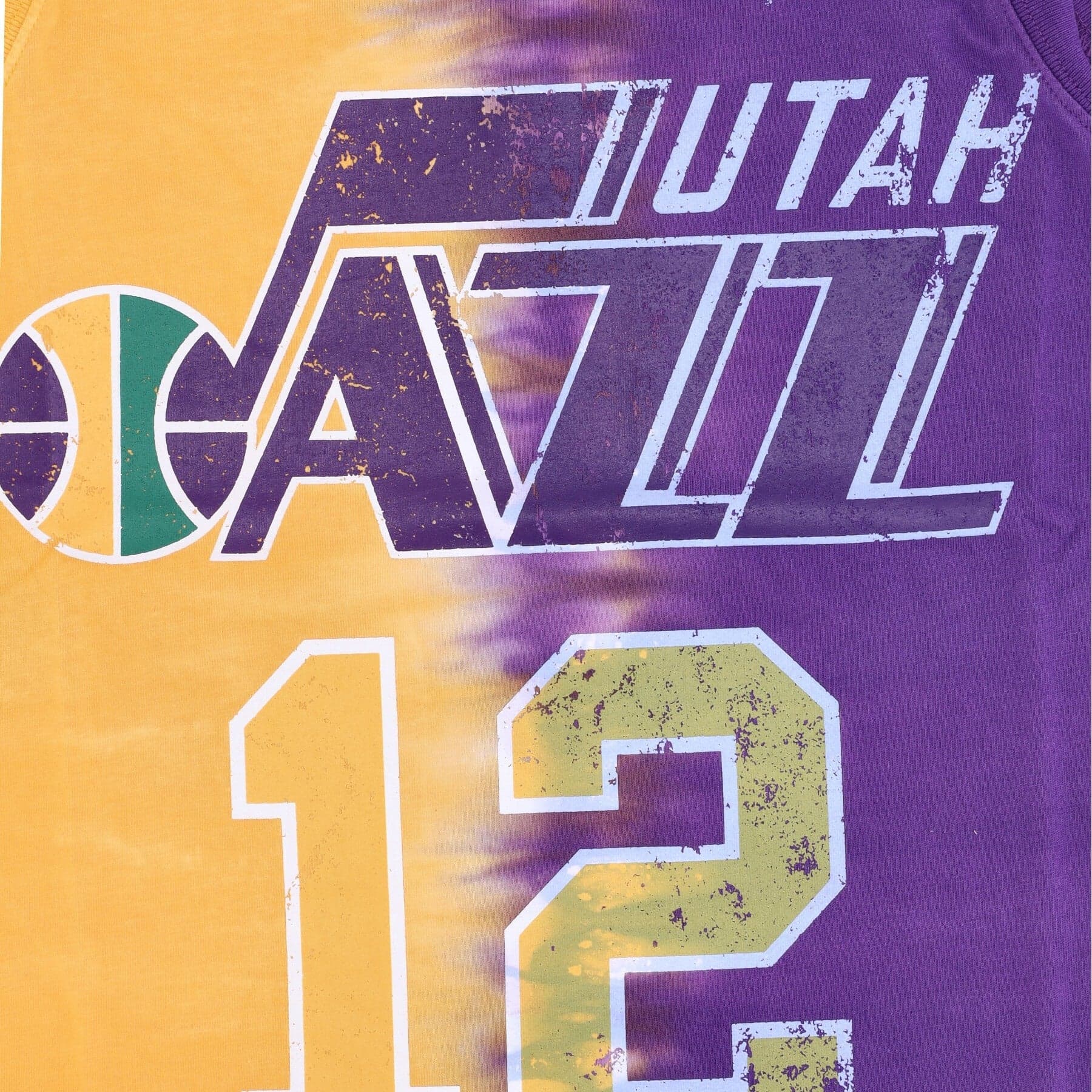MITCHELL &amp; NESS Canotta Uomo Nba Vertical Tie Dye Tank Hardwood Classics No 12 John Stockton Utajaz Original Team Colors da uomo in Canottiere e magliette Drestige - Casamassima, commercioVirtuoso.it