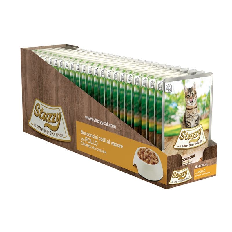 Stuzzy Cat Busta 24 x 85 g Alimento umido per gatti in Umido Petbestchoice - Loreo, commercioVirtuoso.it