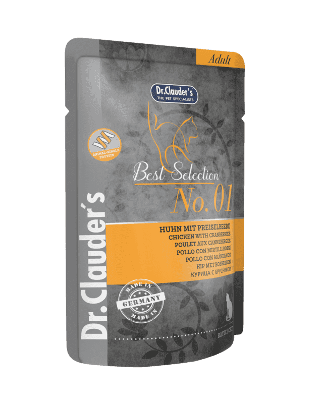Dr. Clauder's Best Selection - 01 Cibo Umido per Gatti 85GR