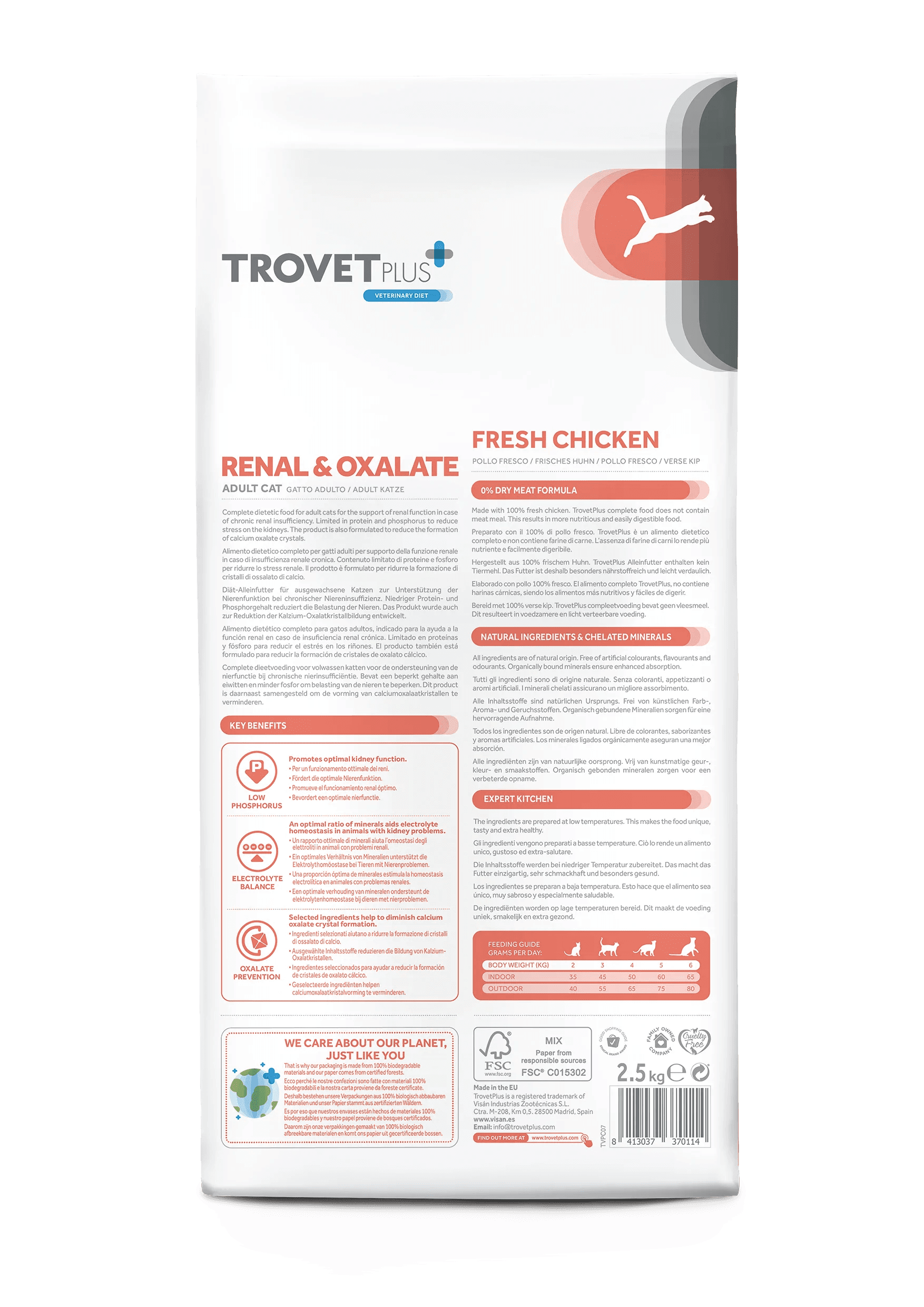 X Pascal Renal & Oxalate Pollo Fresco in Secco Petbestchoice - Loreo, commercioVirtuoso.it
