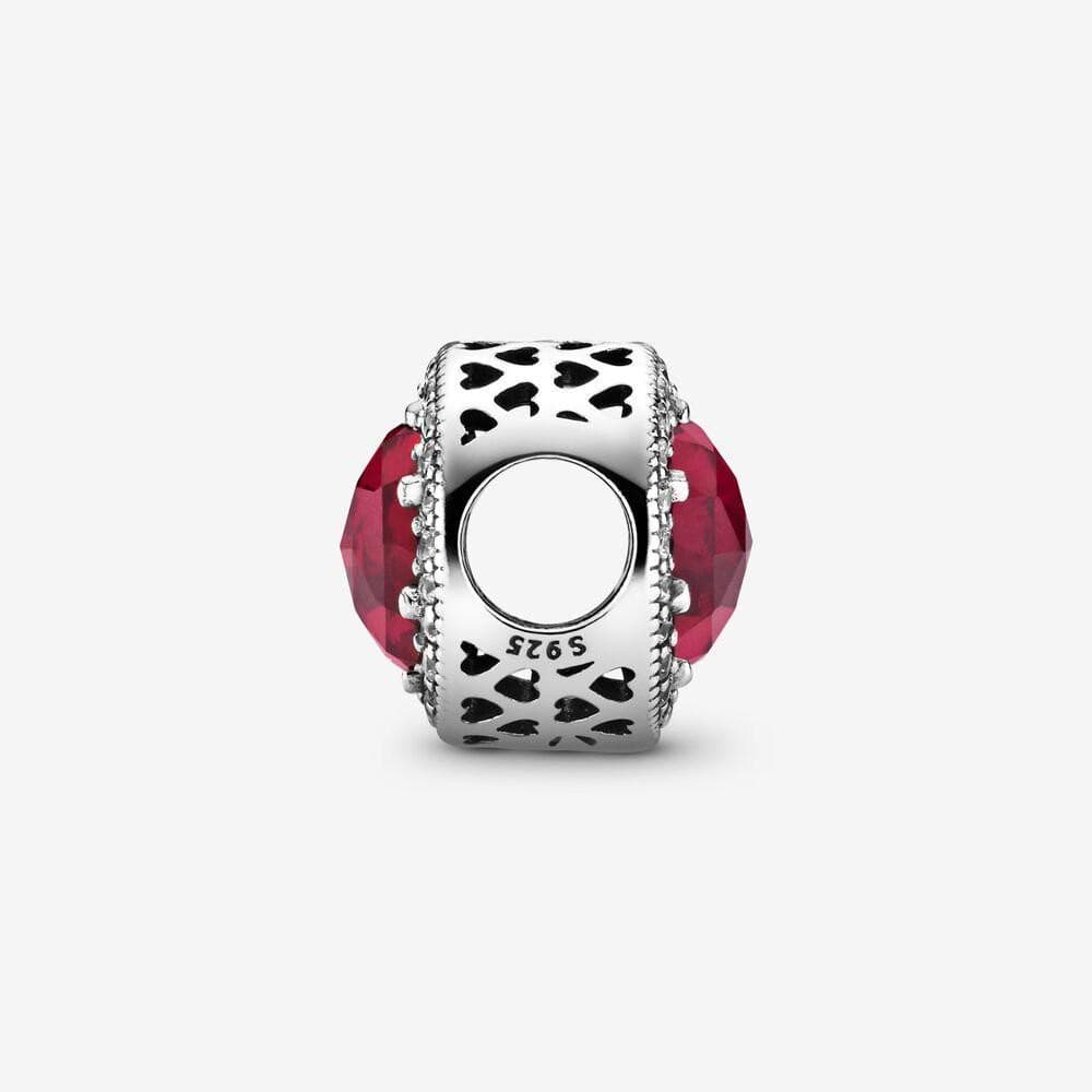 Pandora Charm rosso ciliegia scintillante in Bead Charm Alba Gioielli - Casoria, commercioVirtuoso.it
