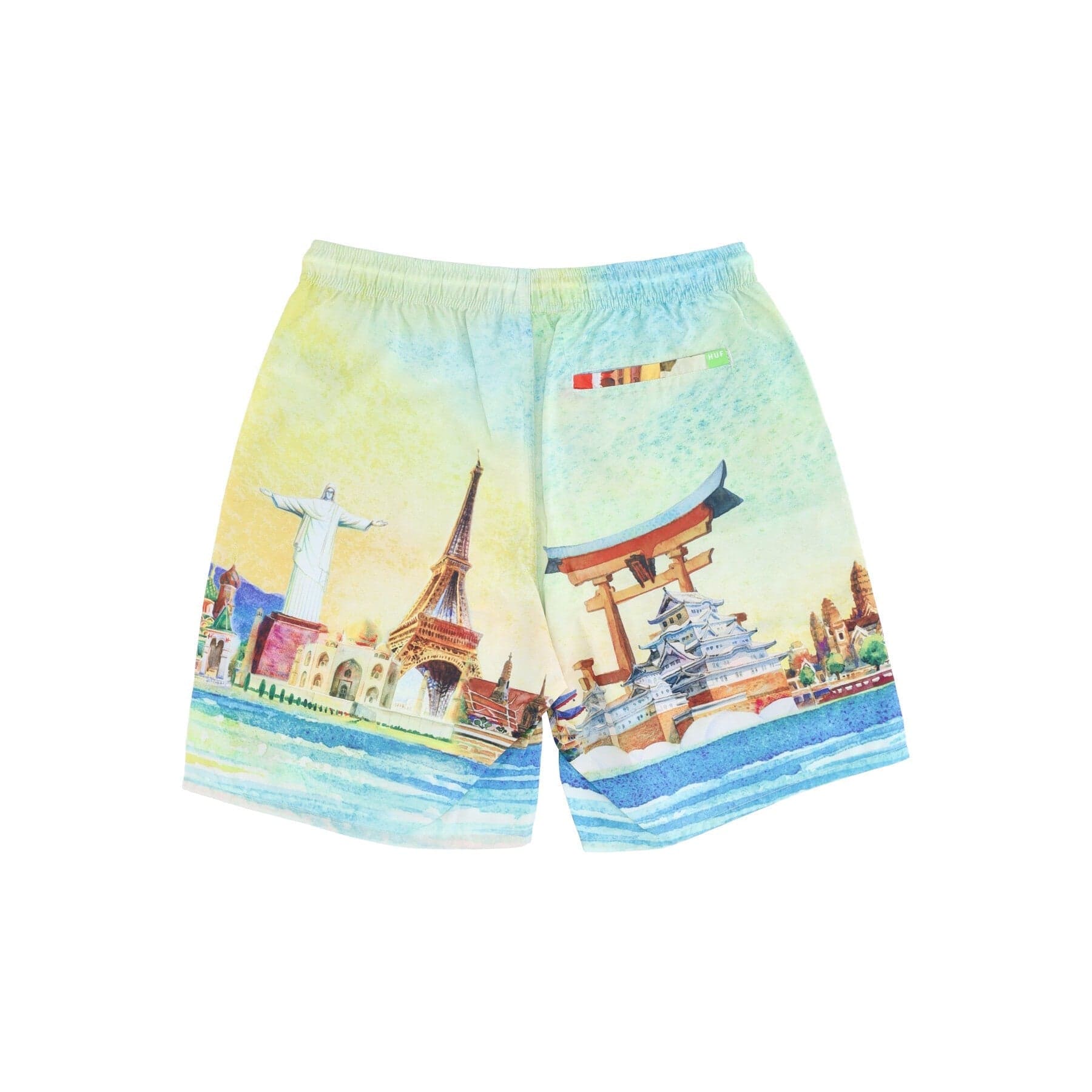 HUF Pantaloncino Uomo Culture Easy Short Yellow da uomo in Pantaloncini sportivi Drestige - Casamassima, commercioVirtuoso.it