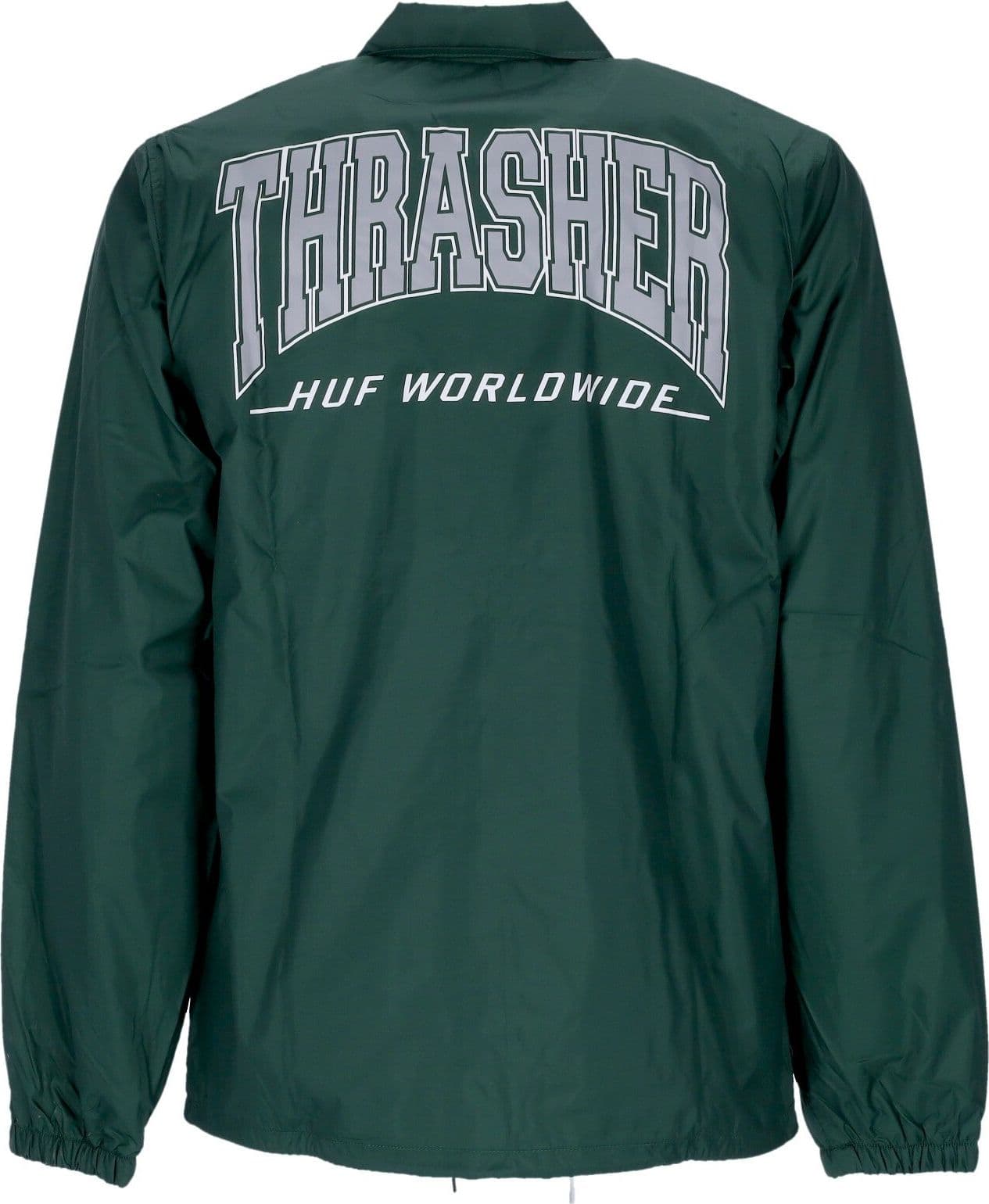 HUF Giacca Coach Jacket Uomo Split Coaches Jacket X Thrasher Black da uomo in Giacche Drestige - Casamassima, commercioVirtuoso.it