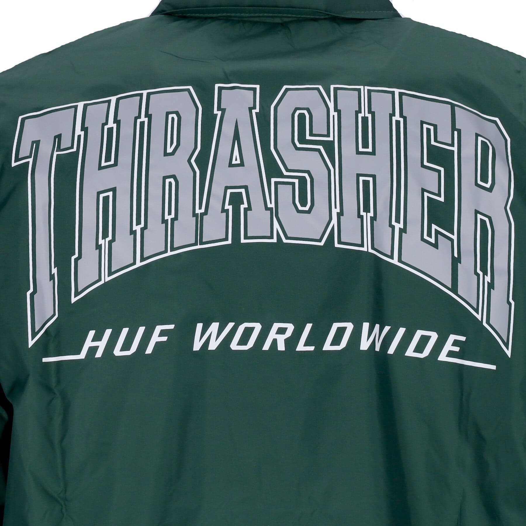 HUF Giacca Coach Jacket Uomo Split Coaches Jacket X Thrasher Black da uomo in Giacche Drestige - Casamassima, commercioVirtuoso.it