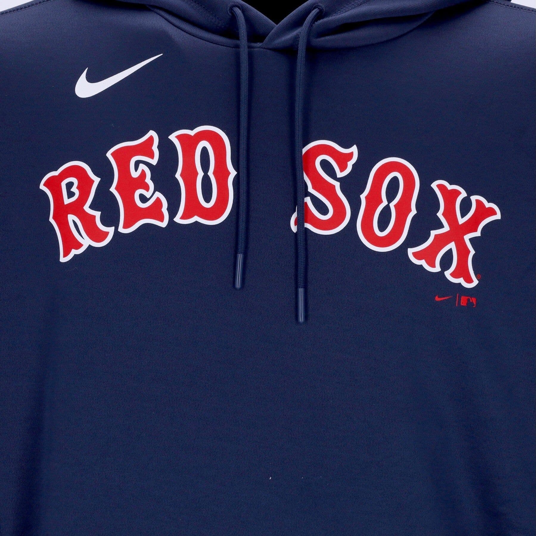 NIKE MLB Felpa Cappuccio Uomo Mlb Wordmark Therma Performance Pullover Hoodie Bosred Midnight Navy da uomo in Felpe con cappuccio Drestige - Casamassima, commercioVirtuoso.it