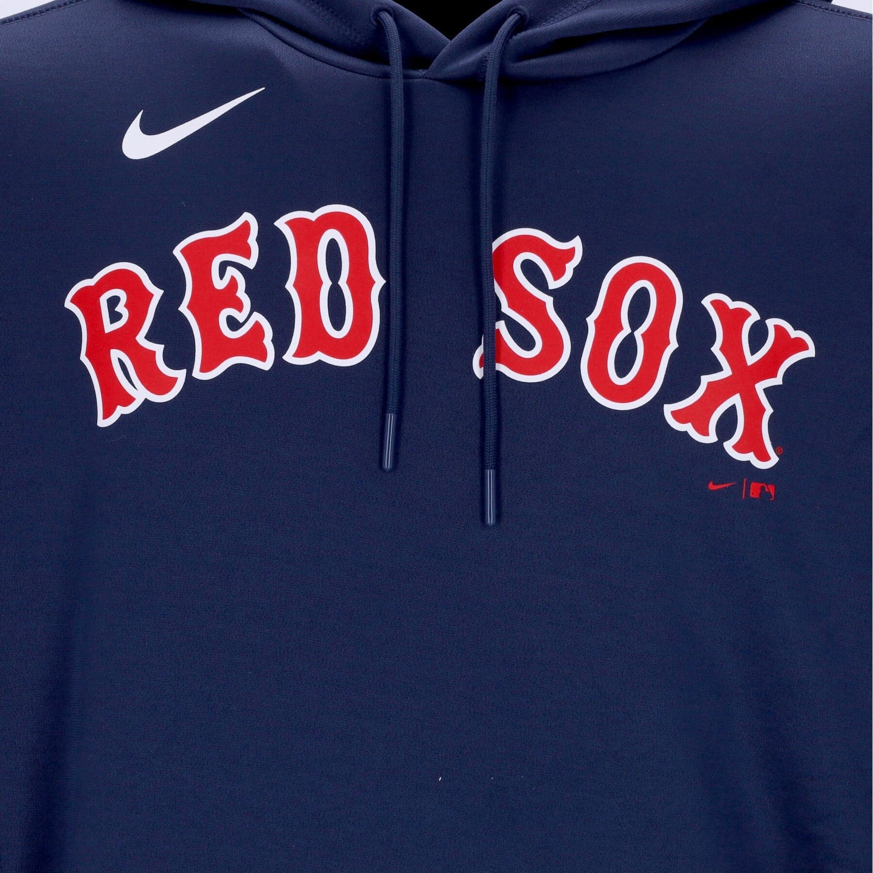 NIKE MLB Felpa Cappuccio Uomo Mlb Wordmark Therma Performance Pullover Hoodie Bosred Midnight Navy da uomo in Felpe con cappuccio Drestige - Casamassima, commercioVirtuoso.it