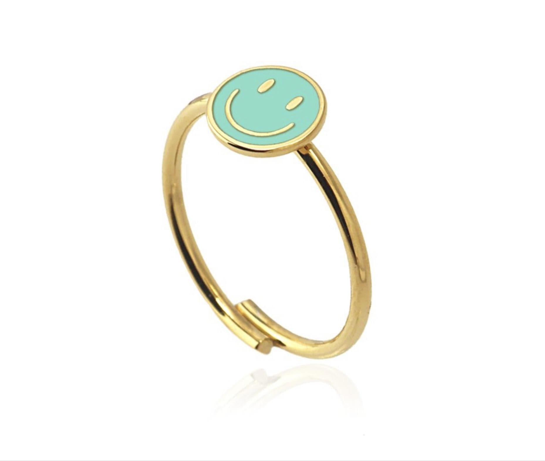 Anartxy - Anello smile turchese
