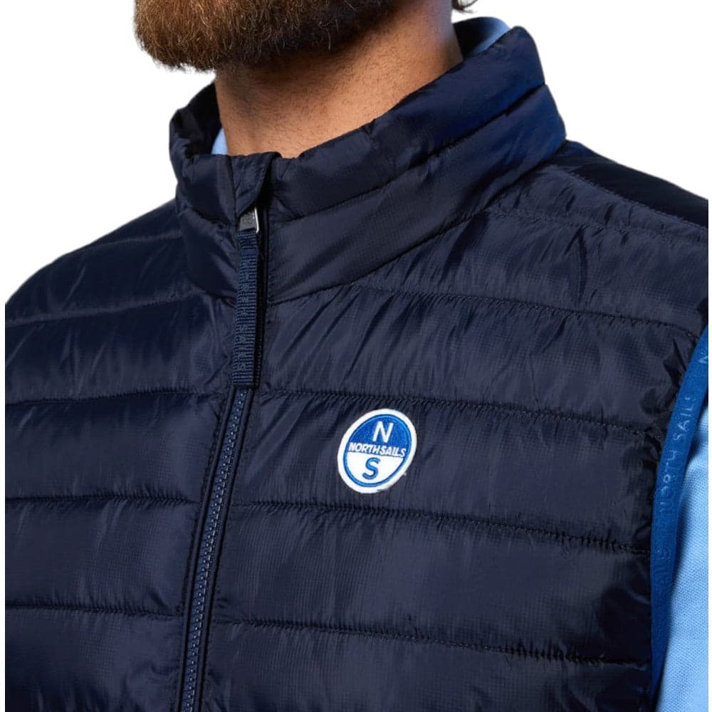North Sails smanicato blu Crozet 603272 in Gilet Prodotti di Classe - Nocera Superiore, commercioVirtuoso.it