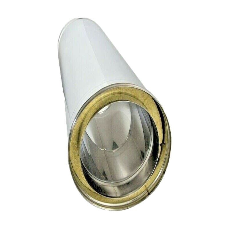 Tubo inox da 150-200 x 1000mm coibentato DP doppia parete in Tubi di scarico Aloiserw.com - Altomonte, commercioVirtuoso.it