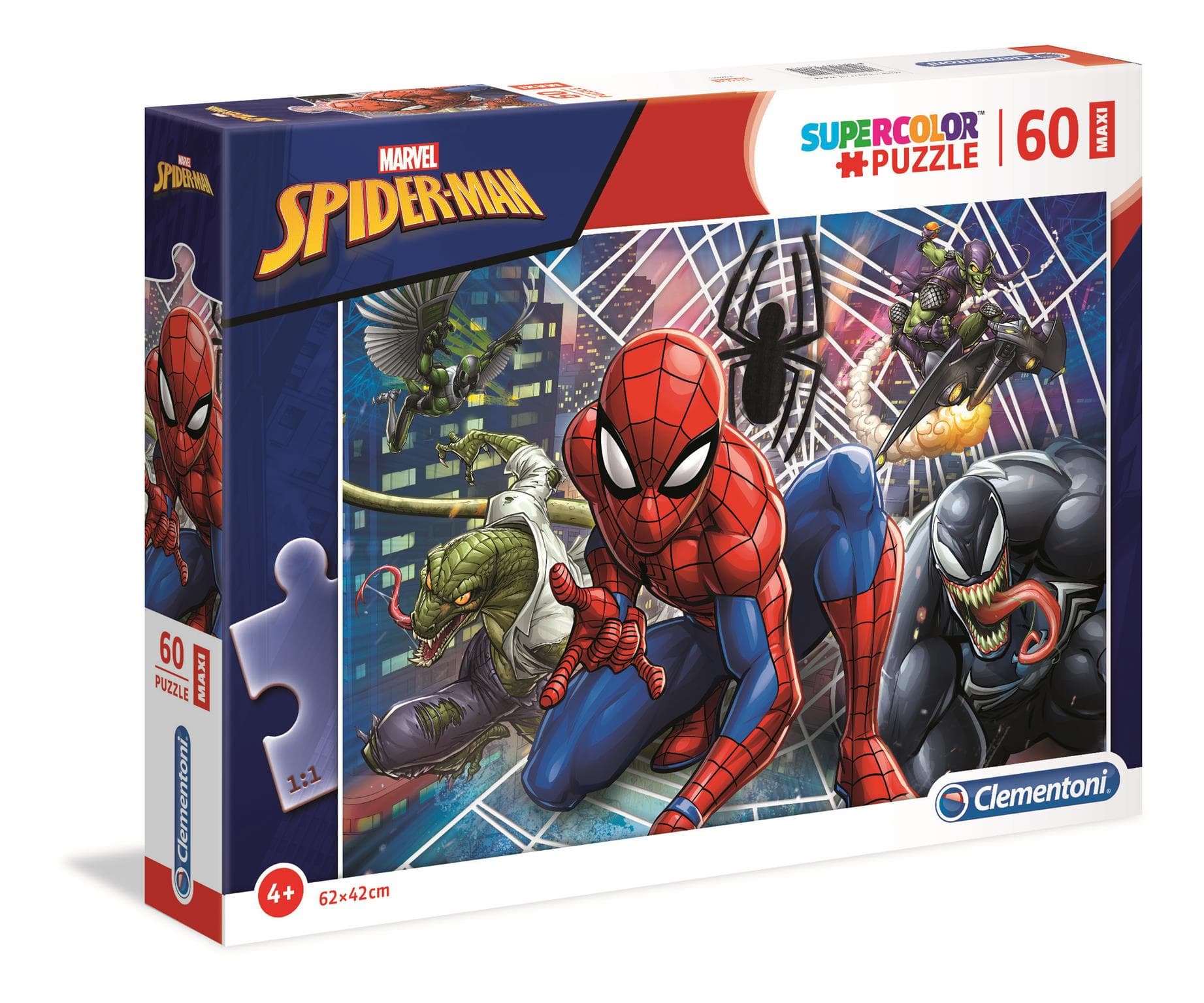 Puzzle 60pz maxi Spider-man in Puzzle classici Save The Money - Rimini, commercioVirtuoso.it