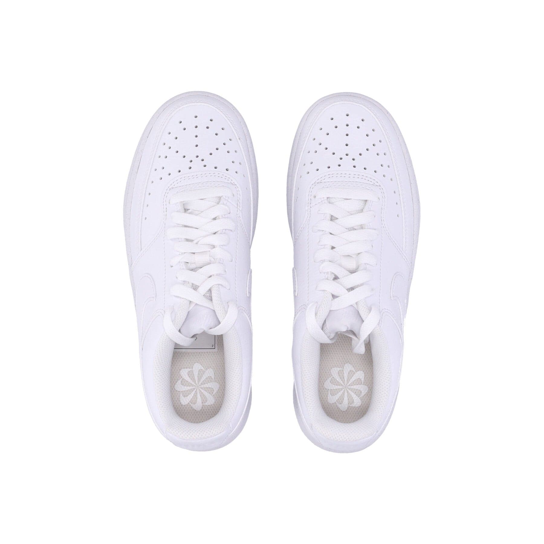 Nike Scarpa Bassa Donna W Court Vision Low Next Nature White/white/white da donna in Sneaker casual Drestige - Casamassima, commercioVirtuoso.it