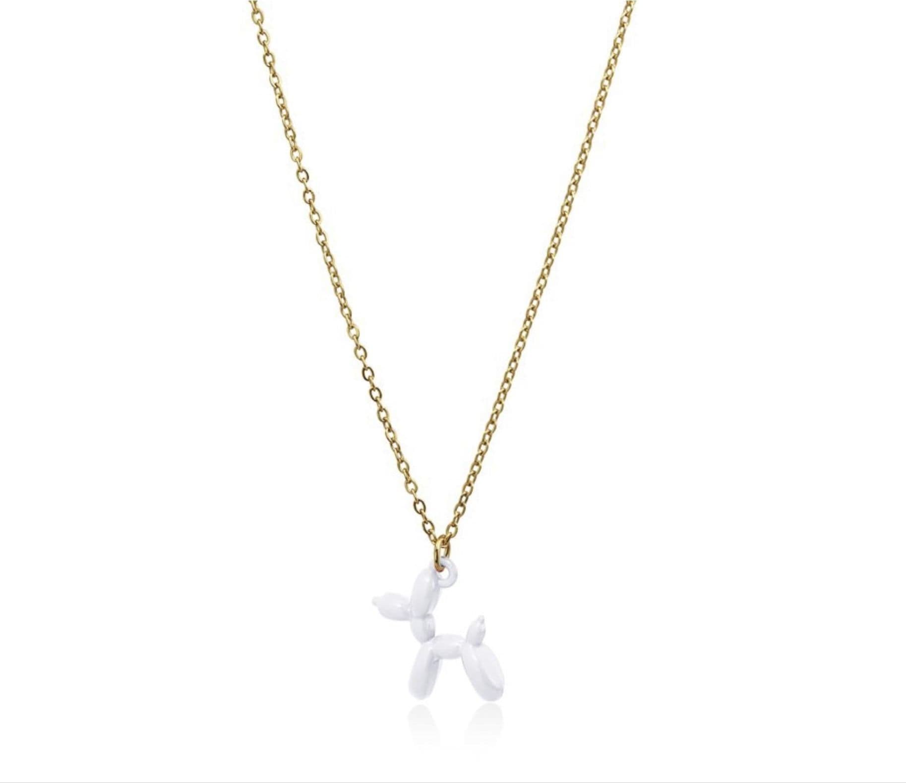 Anartxy - Collana con cagnolino BL