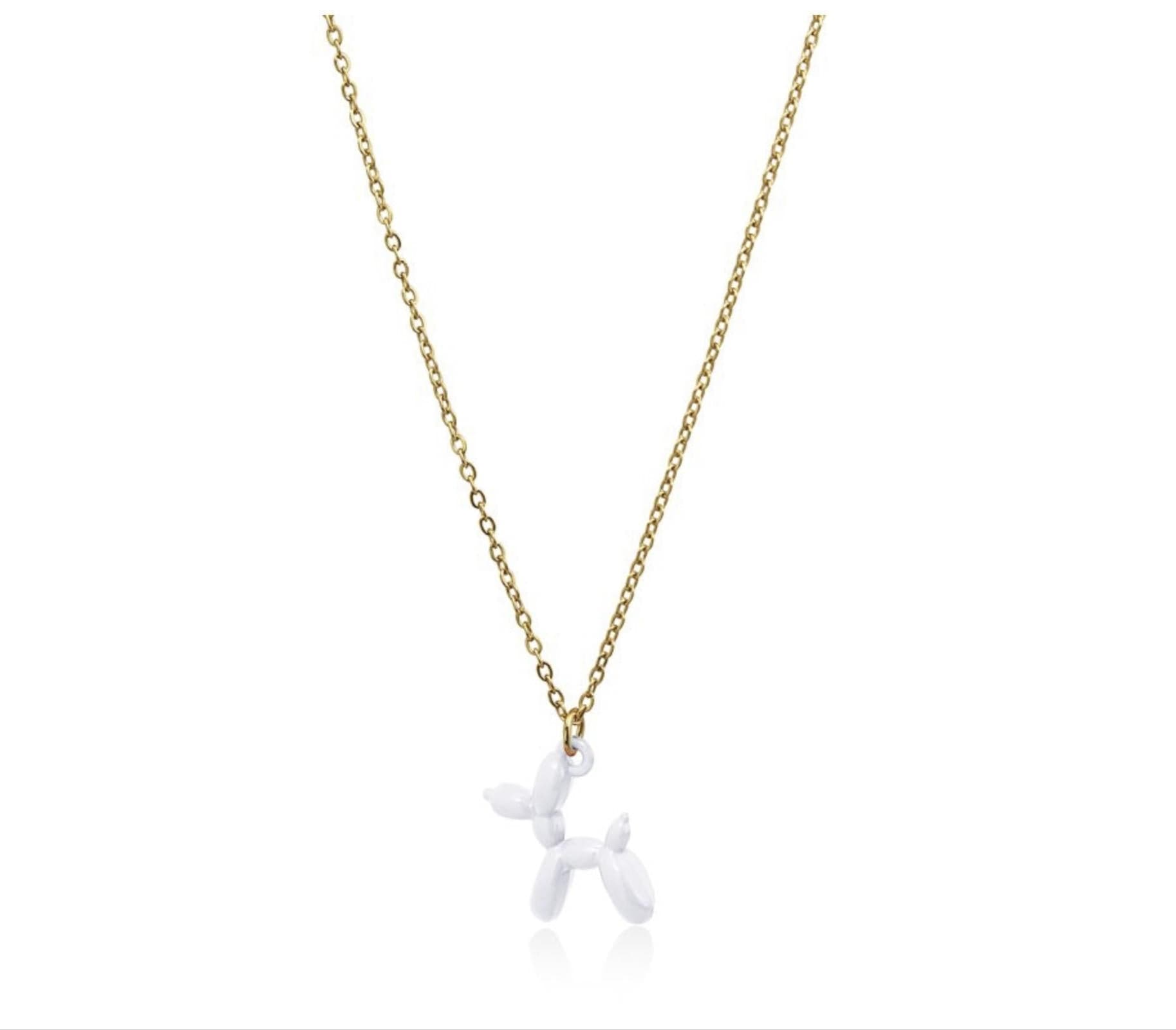 Anartxy - Collana con cagnolino BL