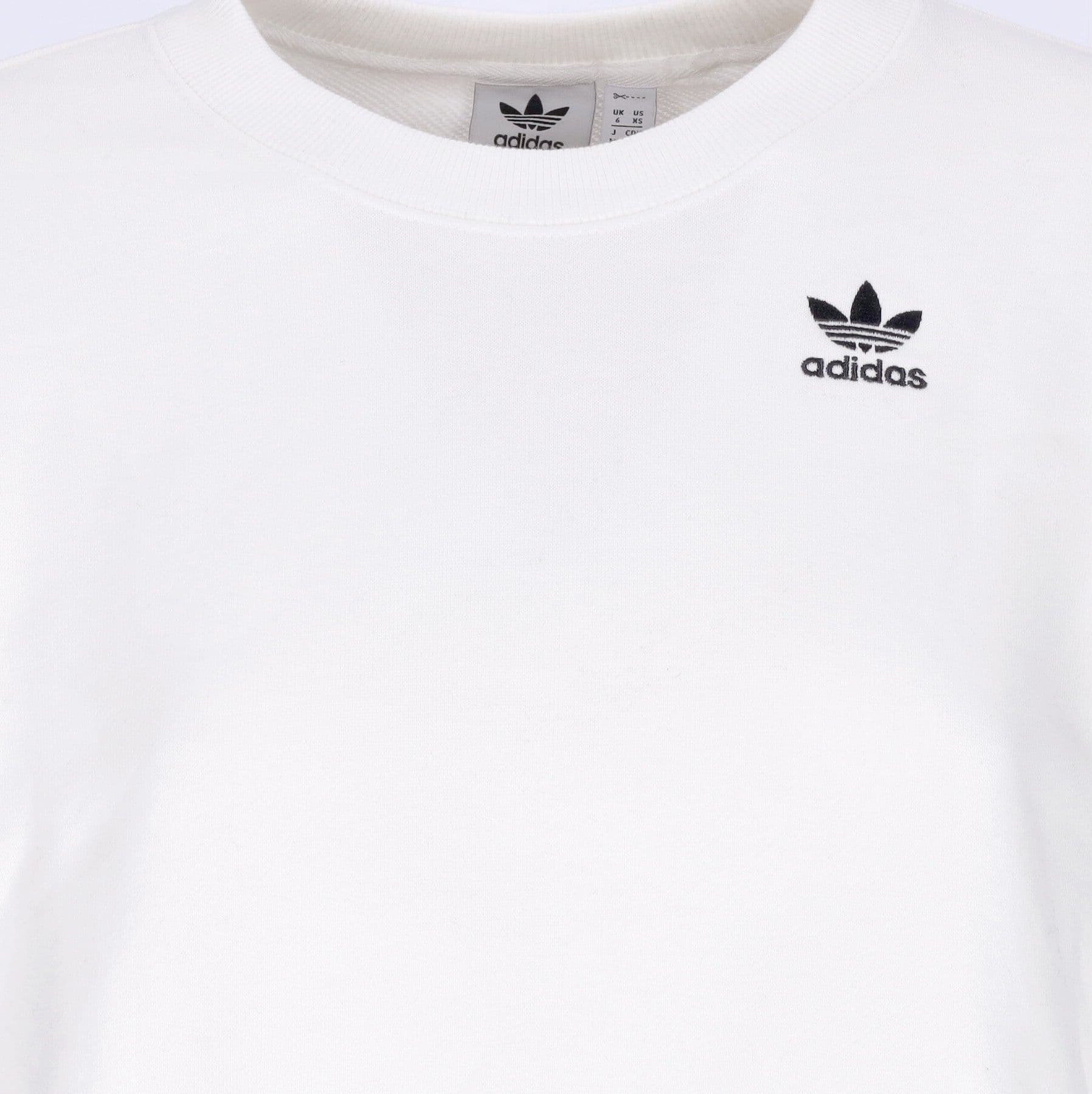 Adidas Felpa Leggera Girocollo Corta Donna Adicolor Classics Sweatshirt White da donna in Felpe con cappuccio Drestige - Casamassima, commercioVirtuoso.it