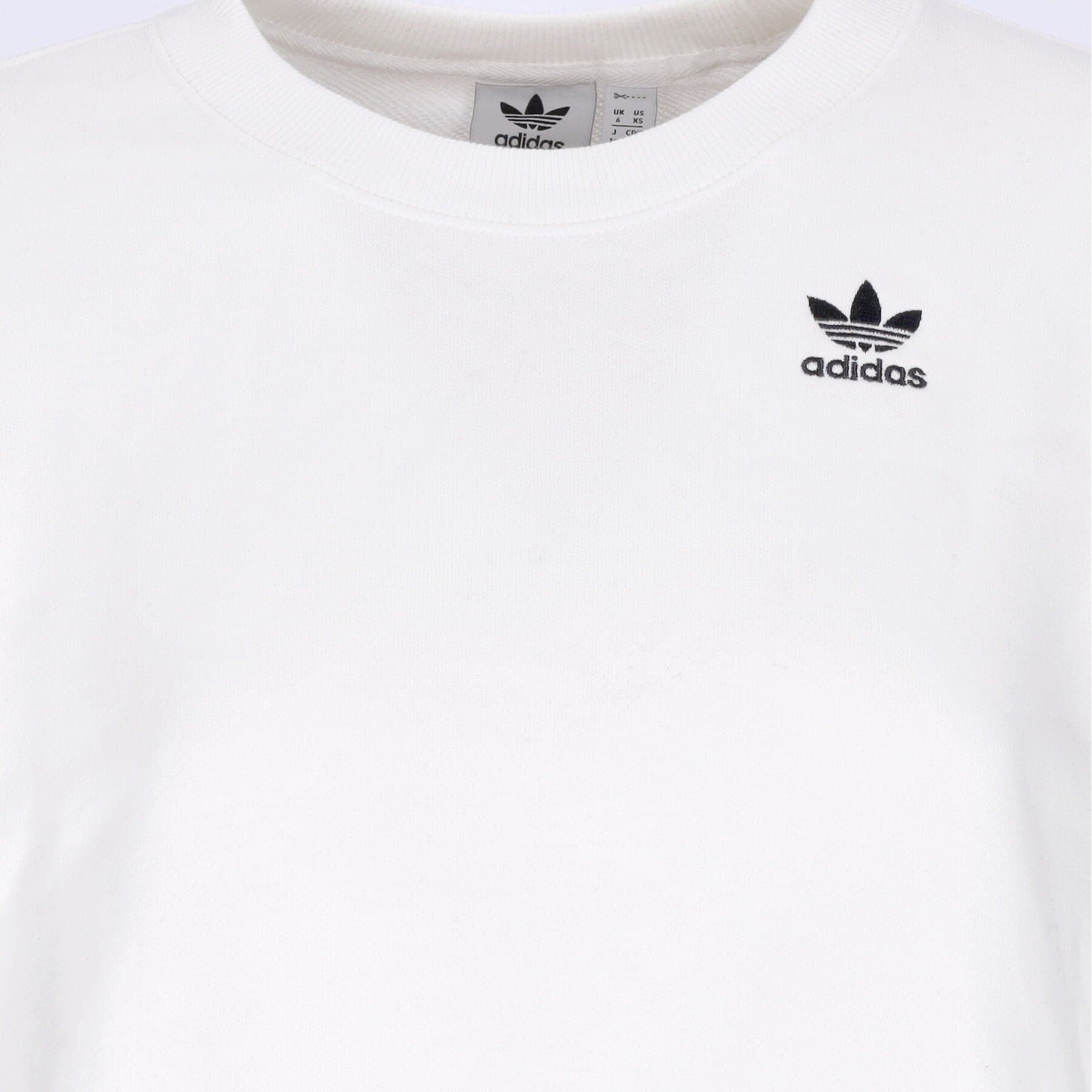 Adidas Felpa Leggera Girocollo Corta Donna Adicolor Classics Sweatshirt White da donna in Felpe con cappuccio Drestige - Casamassima, commercioVirtuoso.it