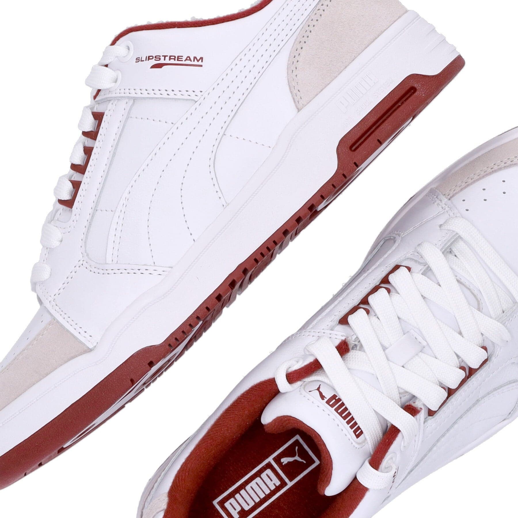 PUMA Scarpa Bassa Uomo Slipstream Lo Retro White/intense Red da uomo in Sneaker casual Drestige - Casamassima, commercioVirtuoso.it