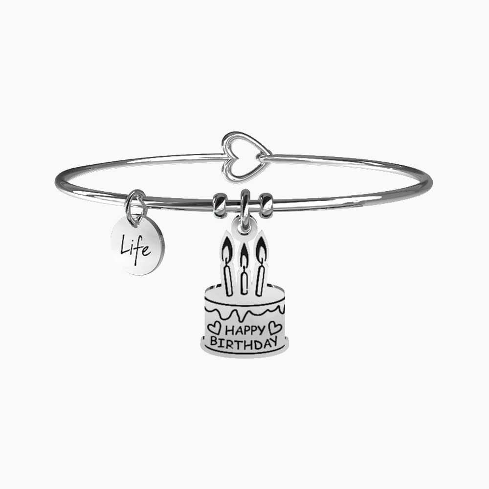 KIDULT BRACCIALE - TORTA | BUON COMPLEANNO in Bracciali Alba Gioielli - Casoria, commercioVirtuoso.it