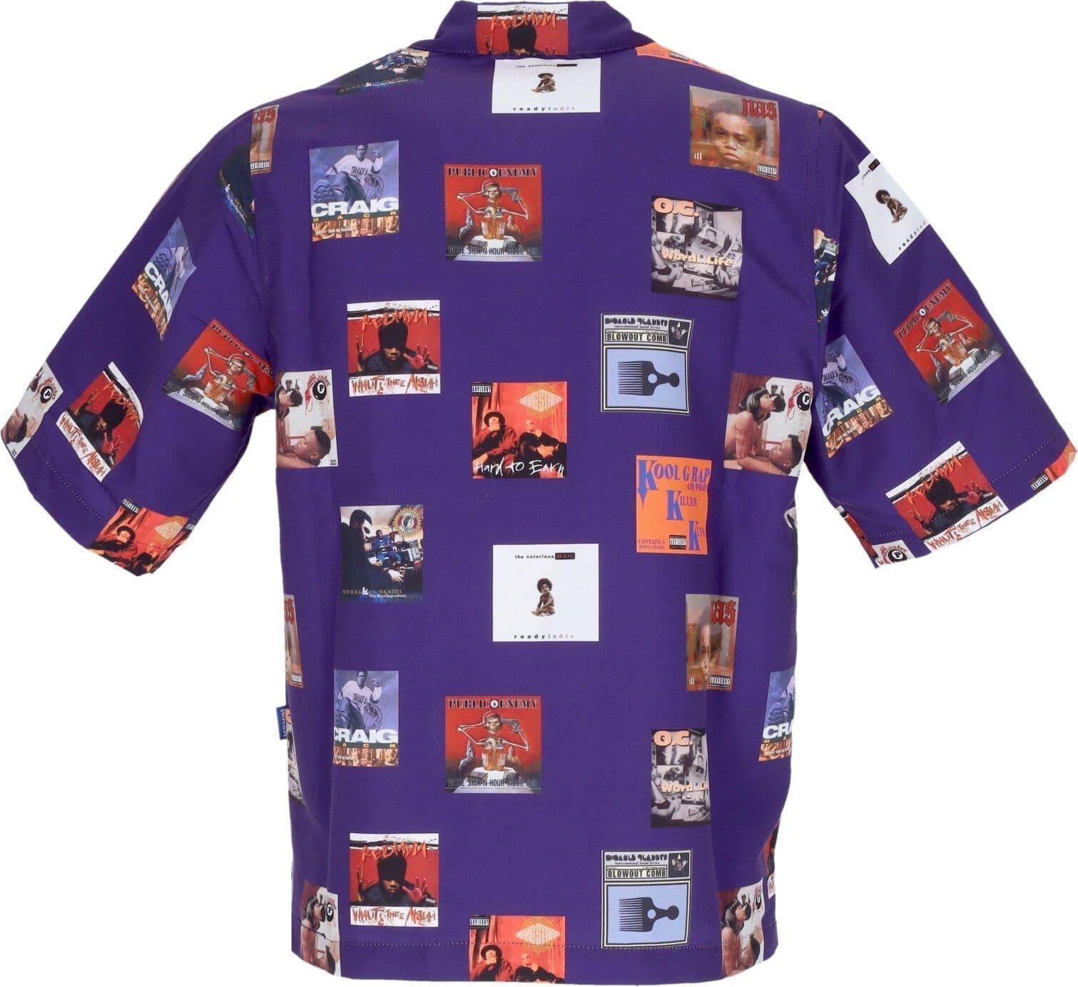 USUAL Camicia Manica Corta Uomo Covers Shirt Purple da uomo in Camicie casual Drestige - Casamassima, commercioVirtuoso.it