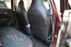 Set coprisedili su misura per Nissan Juke 2 (2019+), Leather style in Set per interni Autooggetti.it - Roma, commercioVirtuoso.it