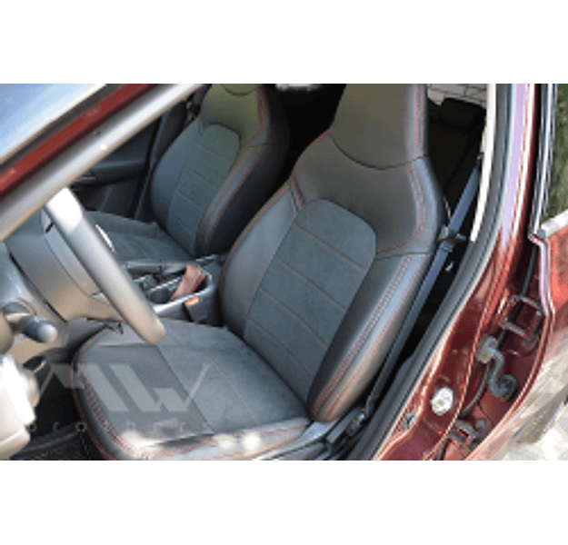 Set coprisedili su misura per Nissan Juke 2 (2019+), Leather style in Set per interni Autooggetti.it - Roma, commercioVirtuoso.it